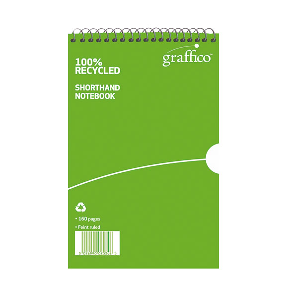 Graffico Recycled Reporter Notebook