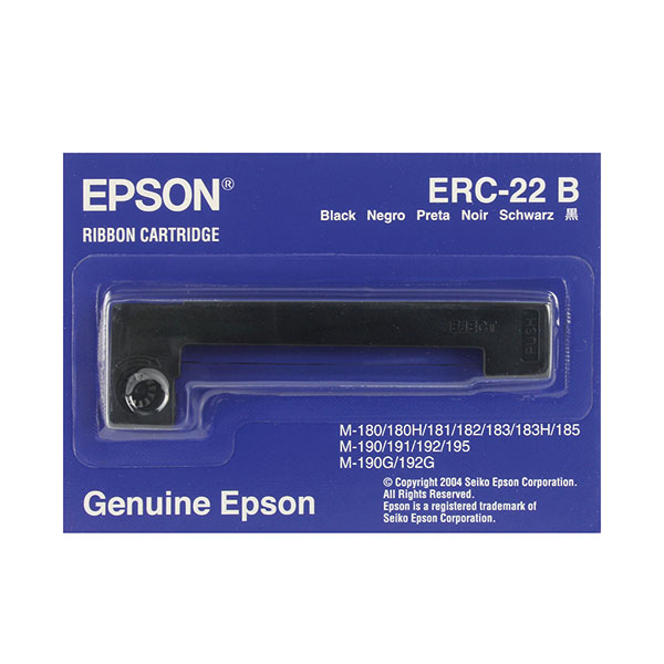 Epson ERC22B Fabric Ribbon Cart Blk