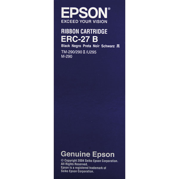 Epson ERC27B Fabric Ribbon Cart Blk