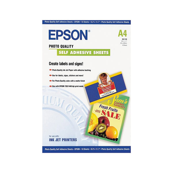 Epson Photo Qual A4 Save Paper Pk10