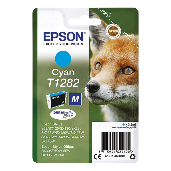 Epson T1282 Ink DURABrite Ult Cyan