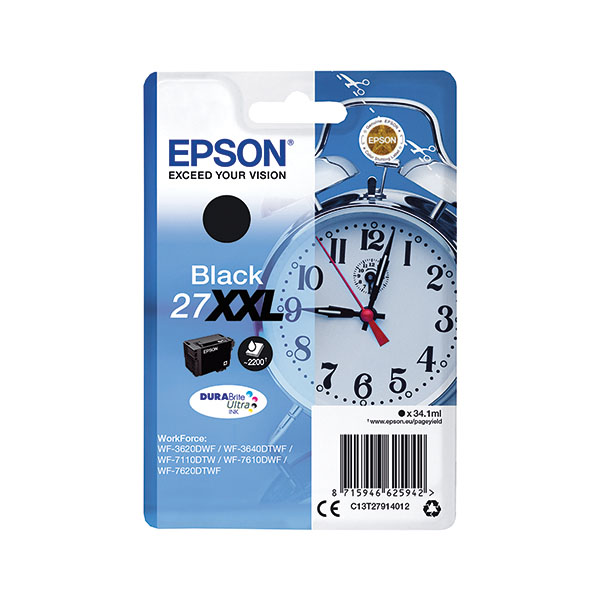 Epson 27XXL Ink Cartridge Black