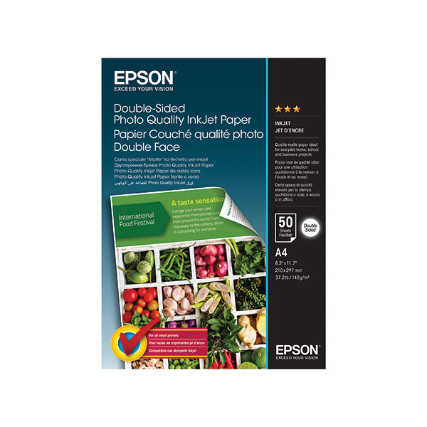 Epson Photo Qual Inkjet Ppr A4 50Sht