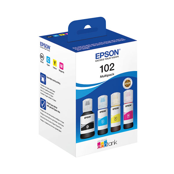 Epson 102 Ecotank Multipack CMYK