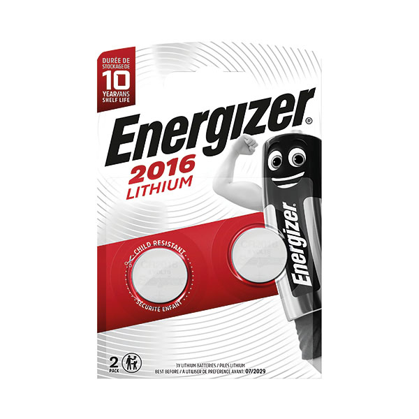 Energizer Lithium Battery P2 CR2016