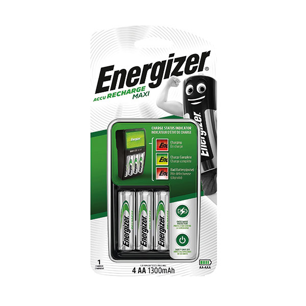 Energizer Maxi Charger 4xAA 2000Mah