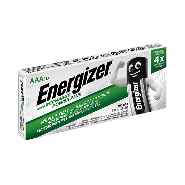 Energize Rechargeable Batteries AAA