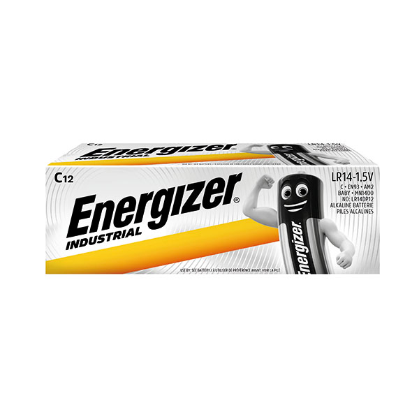 Energizer C Indust Batteries Pk12