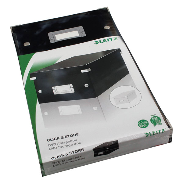 Leitz Click and Store DVD Box Black