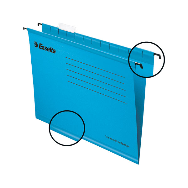 Esselte Suspension File A4 Blu Pk25