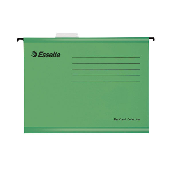 Esselte Suspension File A4 Grn Pk25