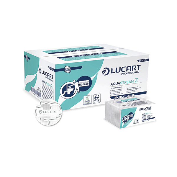 Lucart Aquastream Z Hand Towels Pk15