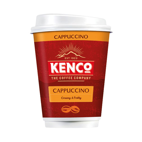 Kenco Cappuccino 2Go Cups Pk8