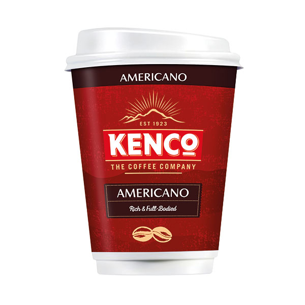 Kenco Americano Blk Coffee 2Go Pk8