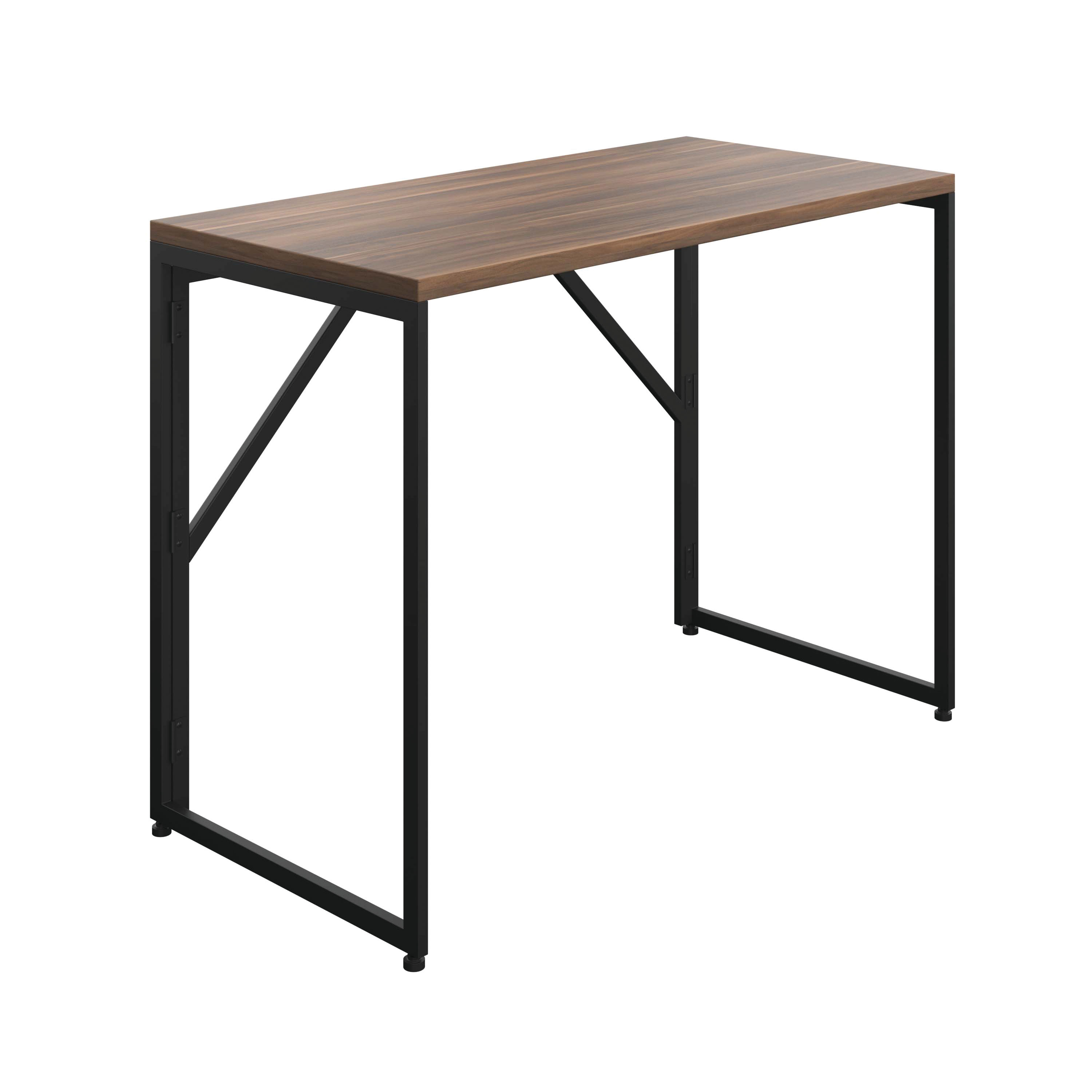 Lova Folding Desk Dark Walnut/Black Lova Folding Desk Dark Walnut/Black