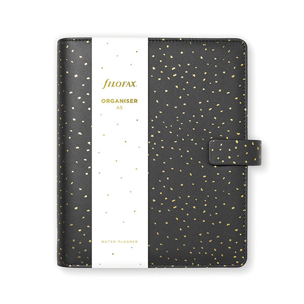 Filofax Confetti Organiser A5 Charc