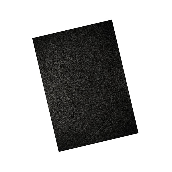 GBC Leather A4 Bind Cvr 250g Bk P100