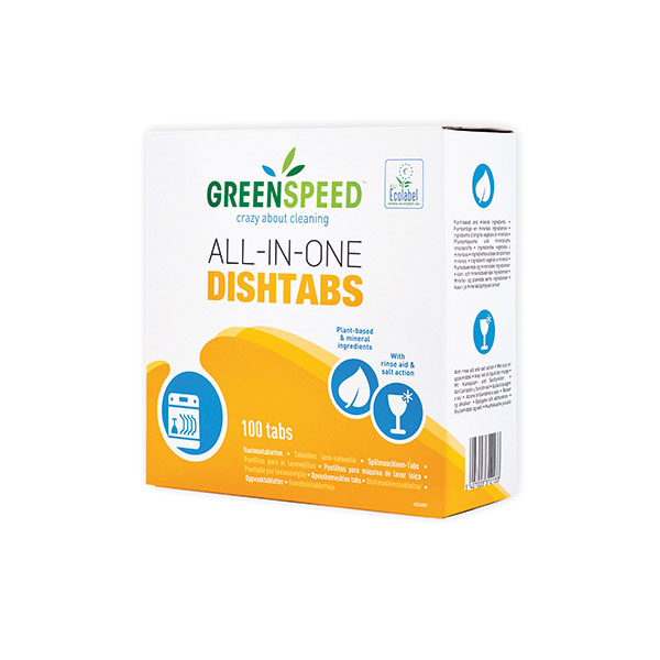 Greenspeed Dishwashr Tab 1.8kg Pk100