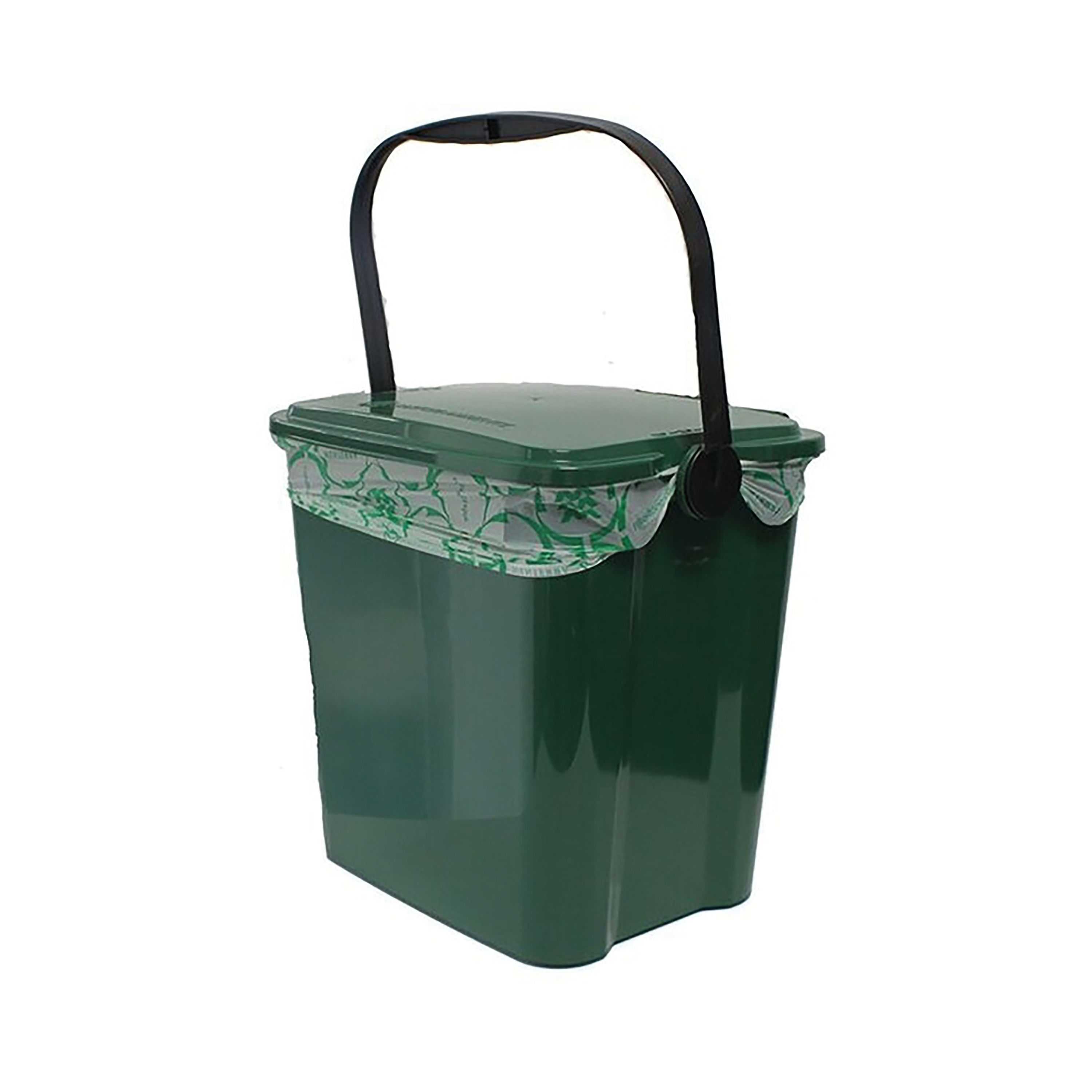 Kitchen Waste Caddy Bin 7L Moss Grn Kitchen Waste Caddy Bin 7L Moss Grn