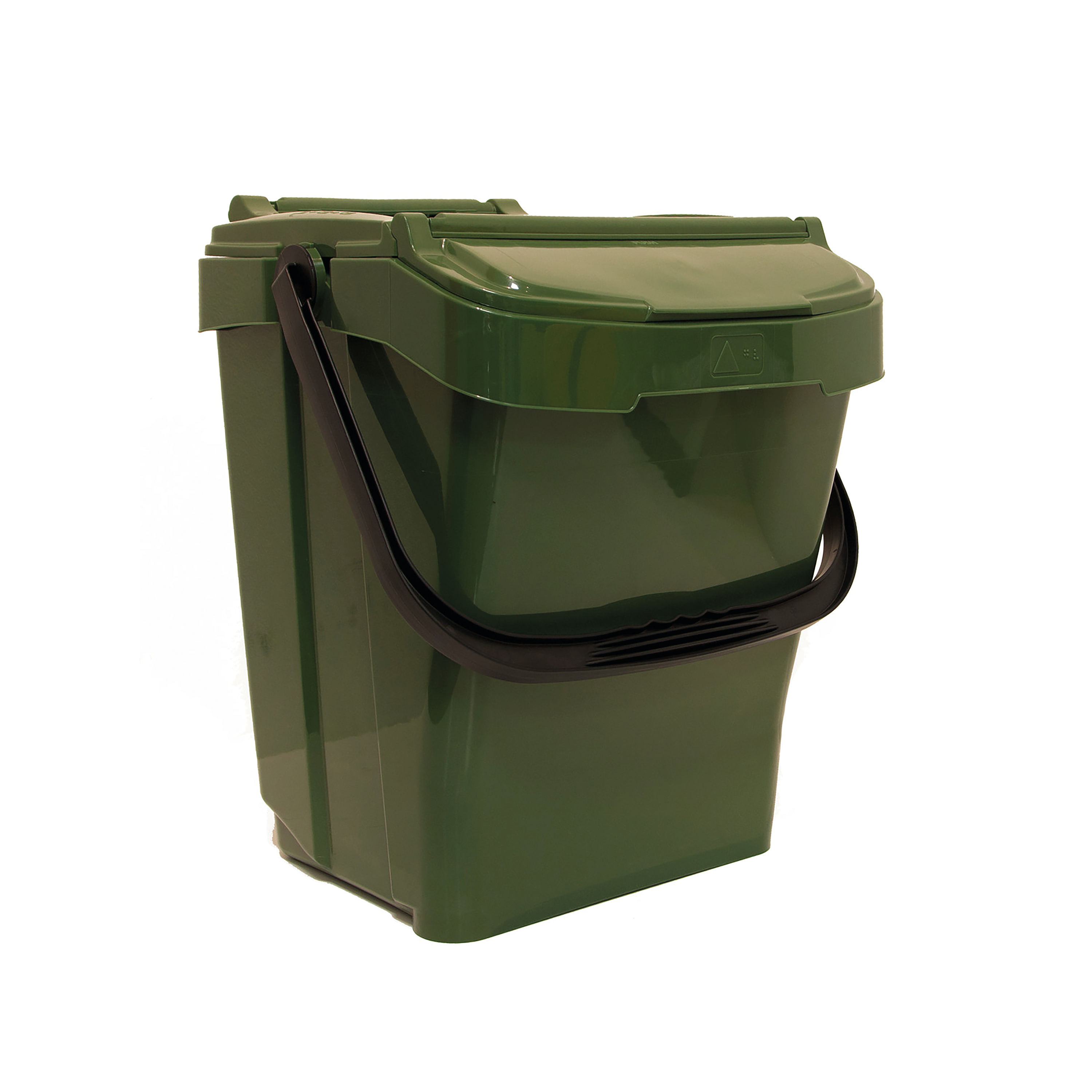 Kitchen Waste Caddy Bin 40L Moss Grn