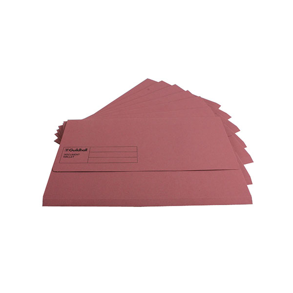Guildhall Doc Wlt Foolscap Pink Pk50