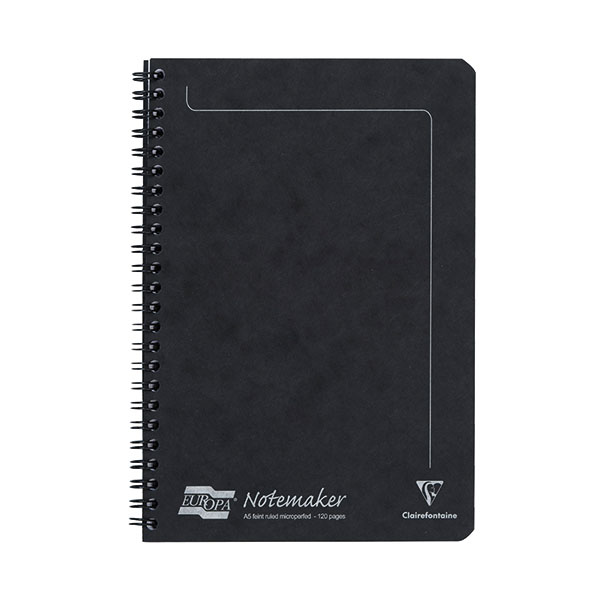 Europa A5 Sidebnd Notemaker Blk Pk10