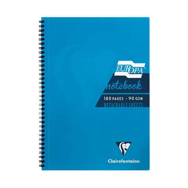 Europa A4 Notebook Turquoise Pk5