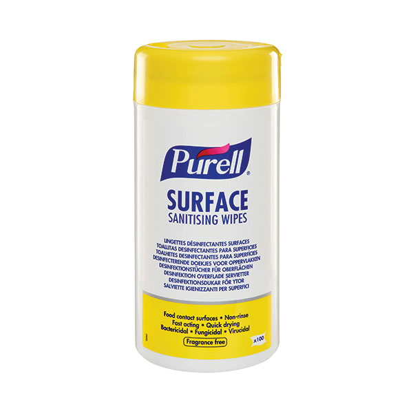 Purell Surface Sanitising Wipe P100