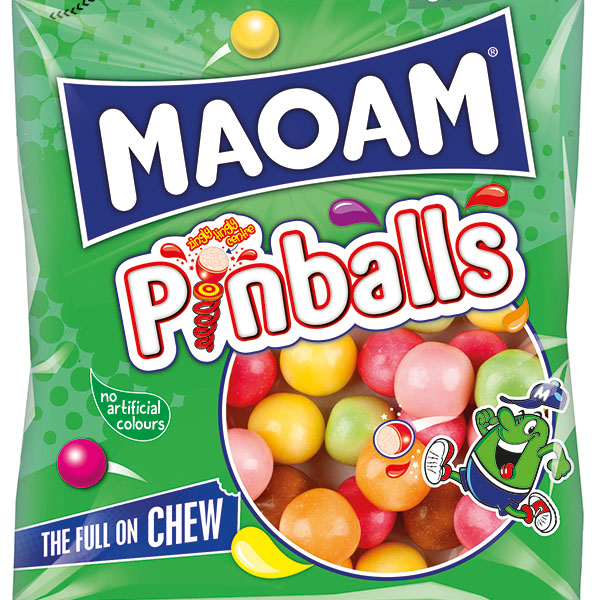 Haribo Maoam Pinballs Bag 140g Pk14