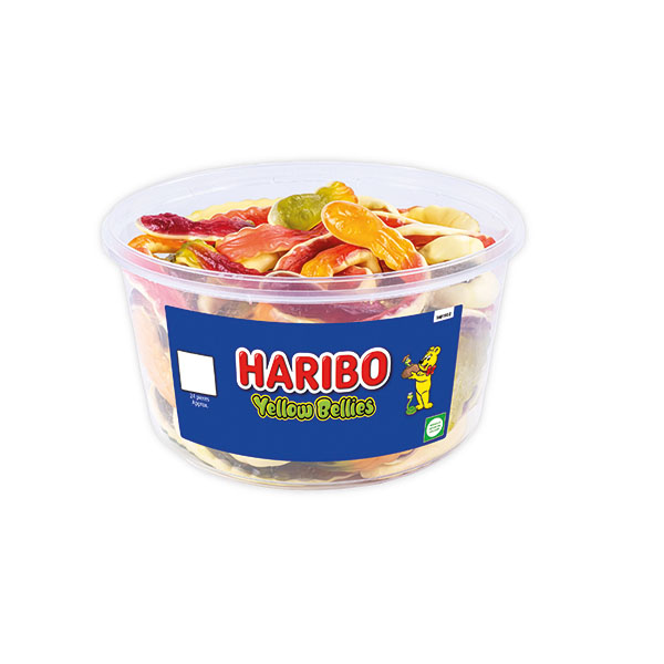 Haribo Yellow Bellies Snks Drum 768g