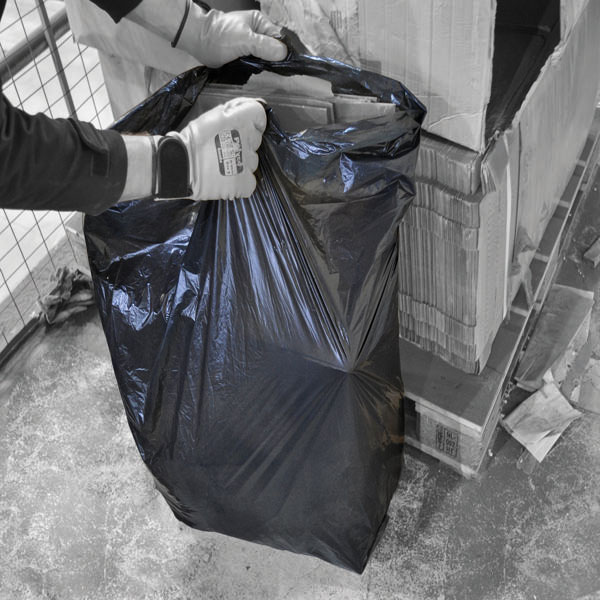 Refuse Sacks Med Duty 90L Blk Pk200