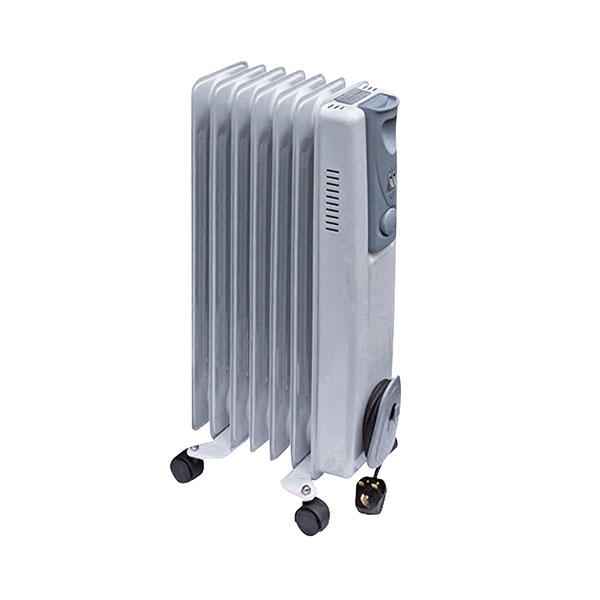 Oil-Filled Radiator 1.5kW White