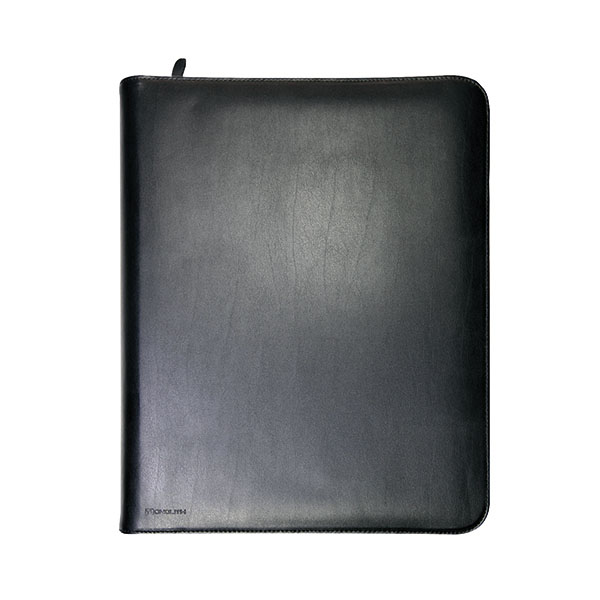 Monolith Zip Leather RBinder A4 Blk