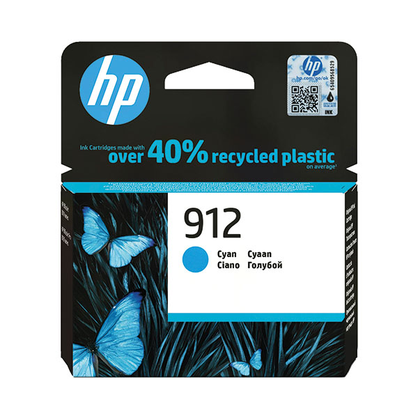 HP 912 Ink Cartridge Cyan