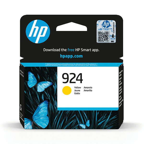 HP 924 Ink Cart Yellow