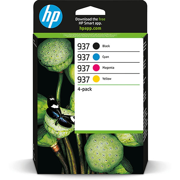 HP 937 CMYK ORIGINAL INK CARTRIDGE 4