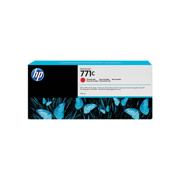 HP 771C DesignJet Ink Cart Chrmt Red