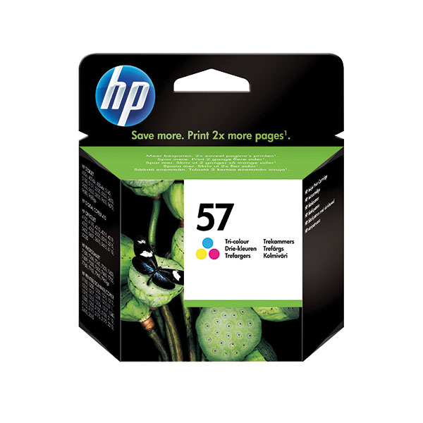 HP 57 Ink Cart Tri-color 17ml CMY