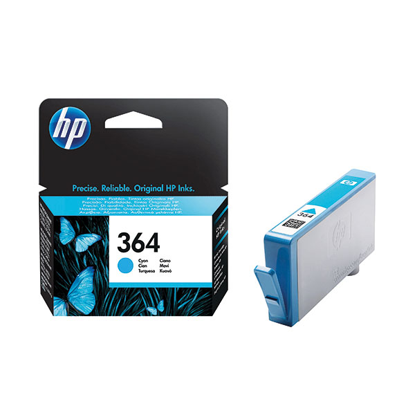 HP 364 InkJet Cartridge Cyan CB318EE