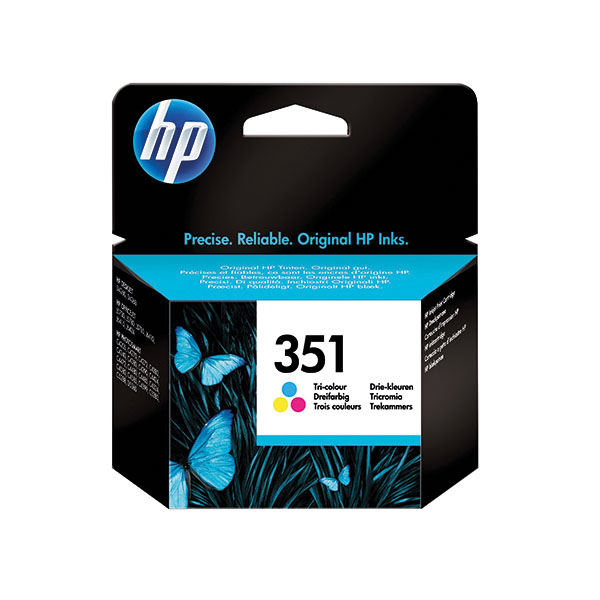 HP 351 InkJet Cart 3.5ml Tri-Col CMY