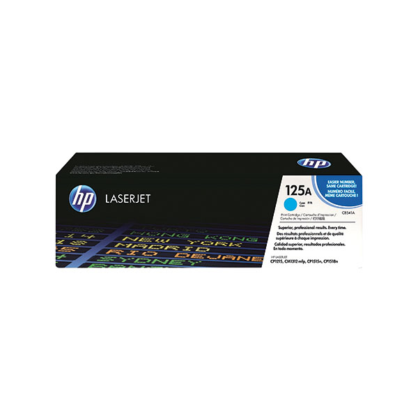 HP 125A LserJet Toner Cart Cy CB541A