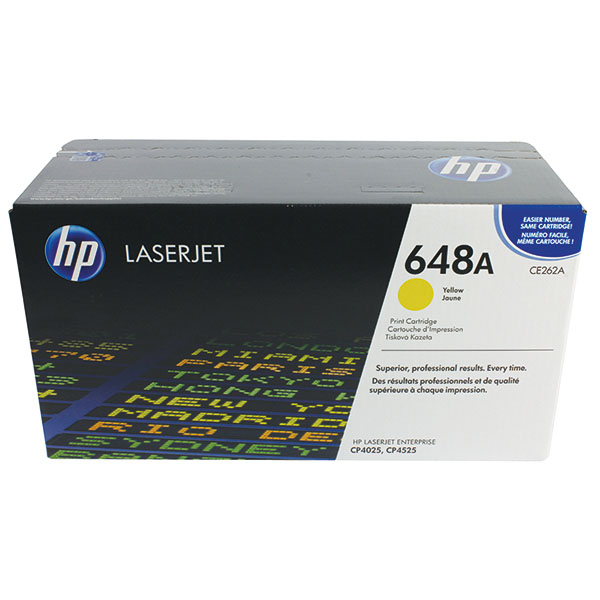 HP 648A Laserjet Toner Ylw CE262A