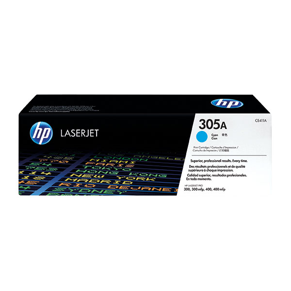 HP 305A Toner Cyan CE411A