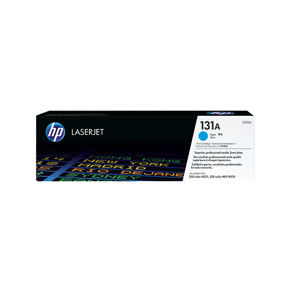 HP 131A LaserJet Toner Cyan CF211A