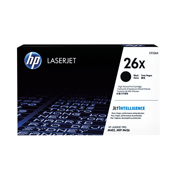 HP 26x Hy Black Toner Cf226x