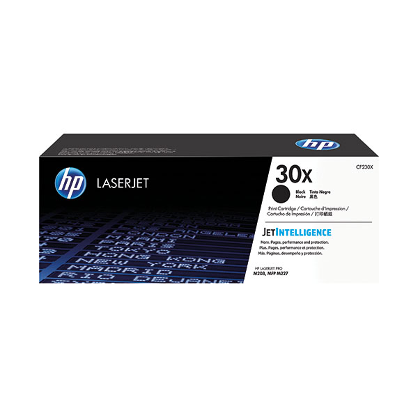 HP 30X Hy Laser Toner Cart Black