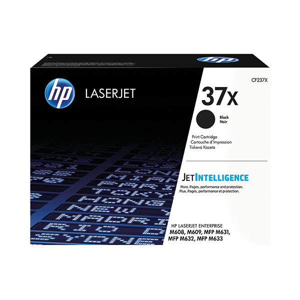 HP 37X Hy Black Toner Cartridge