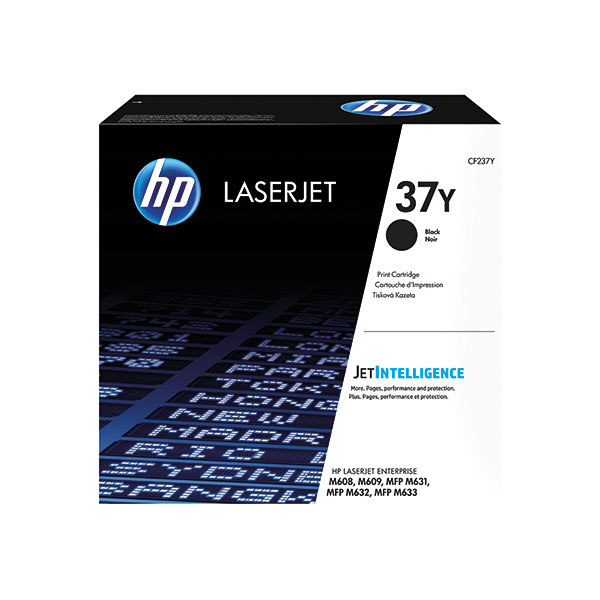 HP 37Y Ehy Black Toner Cartridge