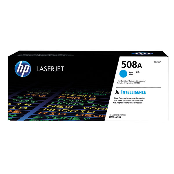 HP 508A LaserJet Toner Cyan CF361A