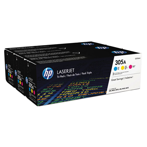 HP305A C/M/Y L/jet Toner P3 CF370AM